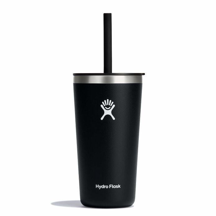20 oz All Around™ Tumbler with Straw Lid - Black L2
